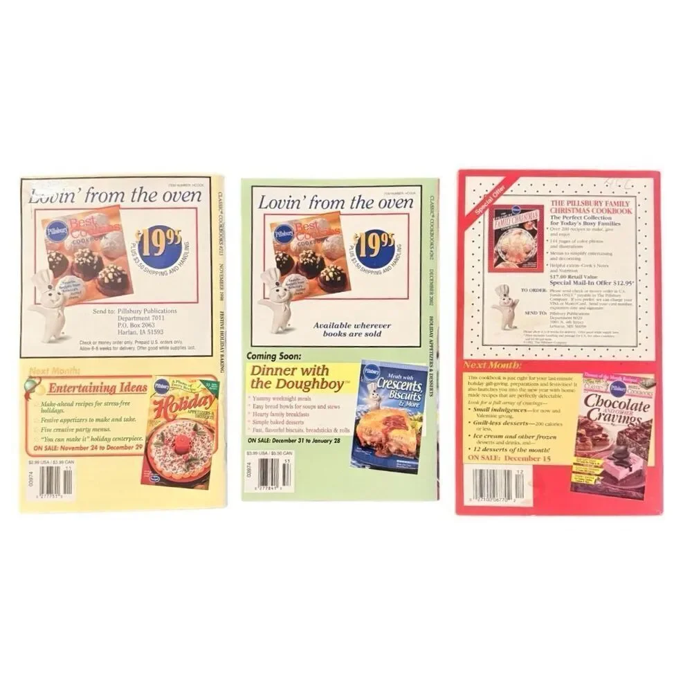 Pullsbury & Betty Crocker pillsbury holiday